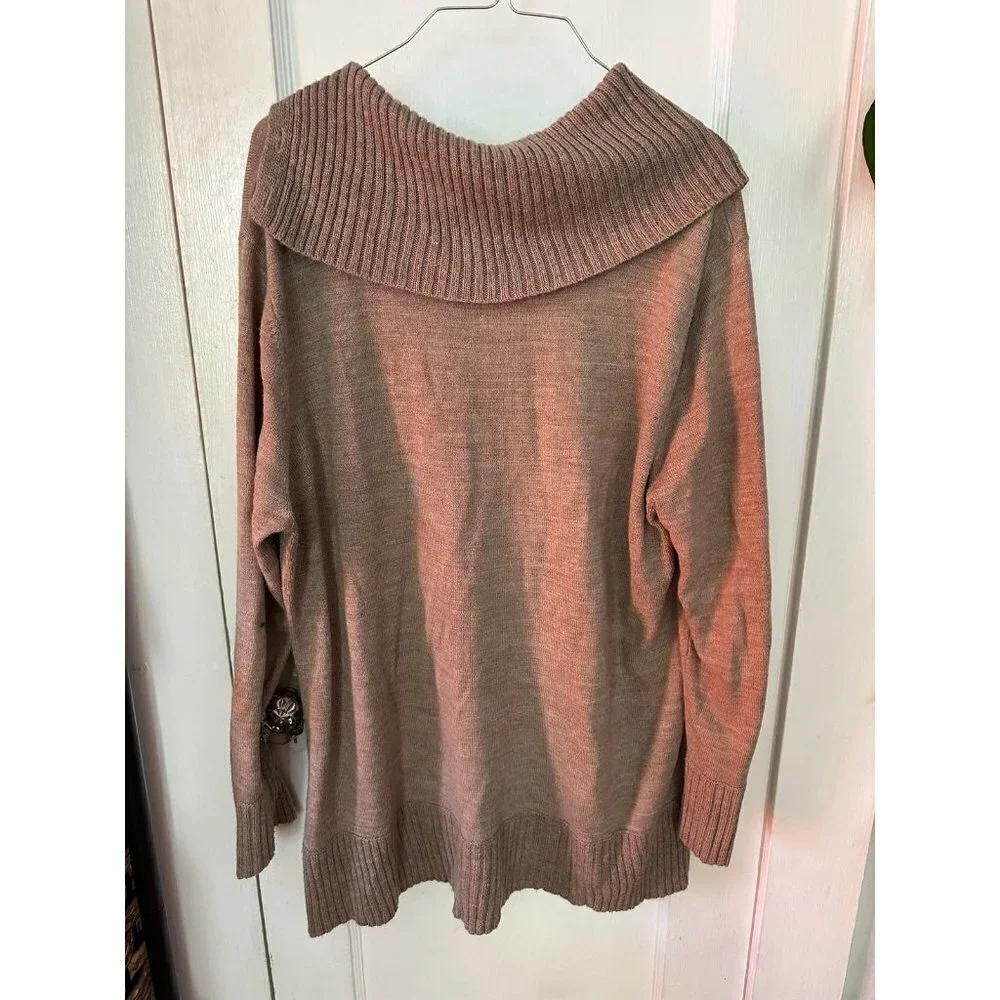 New York & Company Women’s size x-large Tan Sweater - Picture 6 of 7